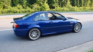 Bmw E46 M3 ZCP with full Supersprint exhaust  Pure sounds [upl. by Iruahs640]