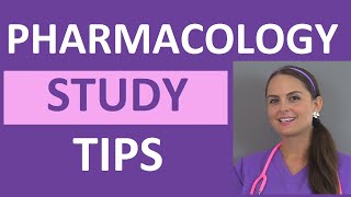 How to Study for Pharmacology in Nursing School [upl. by Ingalls]