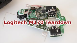 Logitech M170 Teardown amp Review [upl. by Akirre85]