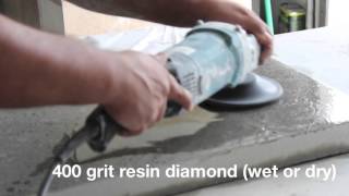 Smartkrete Concrete Polish Demonstration [upl. by Nwahsak]