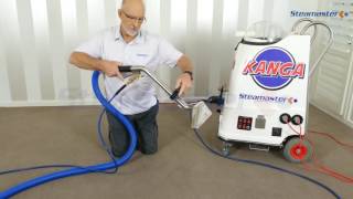 Steamaster Kanga 1600 Tile and Grout Cleaning Machine [upl. by Ennove417]