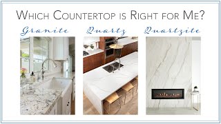 The Facts about Granite Quartz and Quartzite [upl. by Anton642]