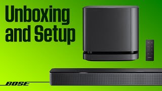 Bose Smart Soundbar System – Unboxing and Setup [upl. by Button]