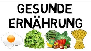 Gesunde Ernährung 10 Regeln DGE [upl. by Xenia]