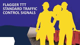 Flagger Standard Traffic Control Signals  Your ACSA Safety Training [upl. by Llevra]