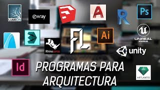 Programas de arquitectura y ¿cual usar [upl. by Annavoj]