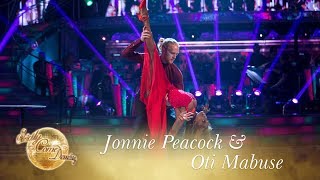 Jonnie Peacock amp Oti Mabuse American Smooth to Cry Me A River  Strictly 2017 [upl. by Ylrebme]