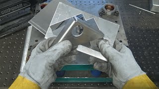 Aluminum Fabrication  Sheet Metal Forming and Punching  Blanking dies [upl. by Guenevere]