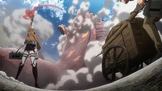 Attack on Titan Survey Corps defeats the Rod Reiss Titan HD [upl. by Gorton]