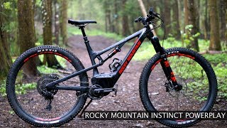 2019 Rocky Mountain Instinct Powerplay A70 review  eMTB Videos [upl. by Macintyre]