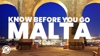 Things to KNOW before you VISIT MALTA [upl. by Corbet]