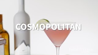 Cosmopolitan Cocktail Recipe [upl. by Sidoon106]