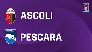 Ascoli  Pescara 12  Gli Highlights [upl. by Zahc]