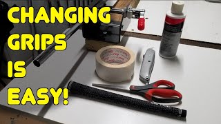 HOW TO CHANGE GOLF GRIPS [upl. by Eanar14]