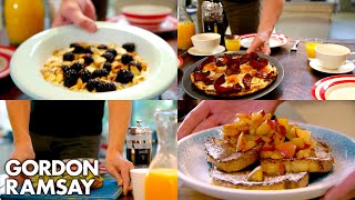 4 Delicious Breakfast Recipes  Gordon Ramsay [upl. by Toma711]