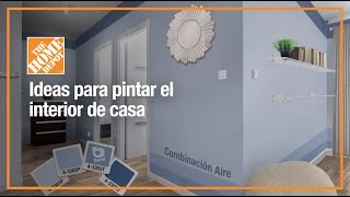 Ideas para pintar el interior de casa  Pintura  The Home Depot Mx [upl. by Zwiebel]