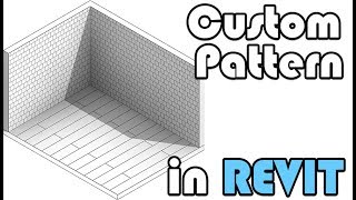 Custom Pattern\Hatch in Revit [upl. by Othella]