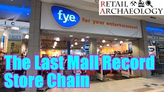 FYE The Last Mall Record Store Chain  Retail Archaeology [upl. by Alyad]