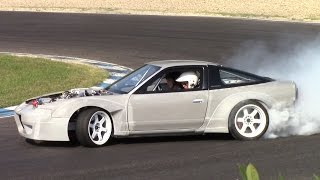 1000HP VR38DETT Nissan 200SX S13  First Drifting Test [upl. by Miko265]