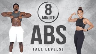 8 Minute Abs For All Fitness Levels [upl. by Mcdermott]