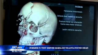 Former F1 Test Driver Maria De Villota Found Dead [upl. by Cheslie]