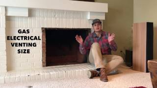 How to Install a Gas Fireplace Insert [upl. by Tonye]