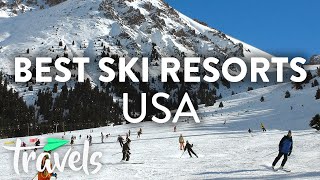 Top 10 Ski Resorts in the US  MojoTravels [upl. by Lebasy]