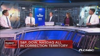 Dow drops 1100 points continues fastest 10 drop in history [upl. by Anavlis]