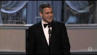 George Clooney Wins Best Supporting Actor  78th Oscars 2006 [upl. by Arytahs]