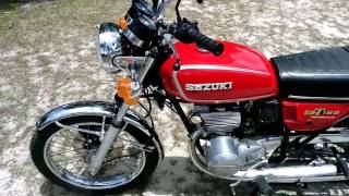 1975 Suzuki GT185 2stroke [upl. by Ginsberg]