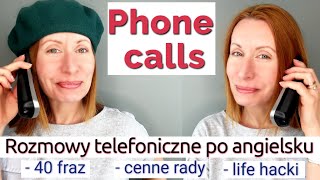 Rozmowy telefoniczne po angielsku  40 fraz cenne rady oraz lifehacki [upl. by Assyl30]