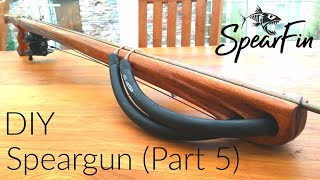 How to Make a Wooden Speargun  DIY Speargun Part 5 [upl. by Udell]