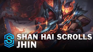 Shan Hai Scrolls Jhin Skin Spotlight  League of Legends [upl. by Ydac]