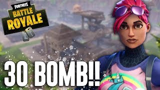 30 BOMB Fortnite Battle Royale Gameplay  Ninja [upl. by Adna]