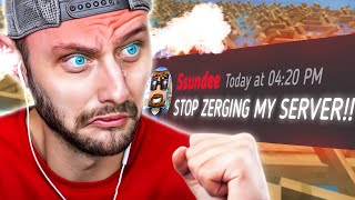 ZERGING SSundees Paytowin Minecraft Server [upl. by Tannenwald539]