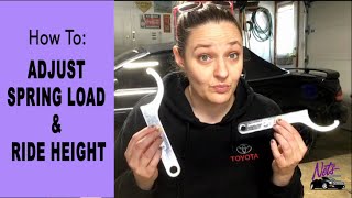 How To Adjust Spring Load amp Ride Height on BC Racing BR Series Coilovers [upl. by Forcier]