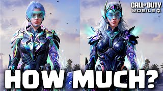 HOW MUCH for Mythic Siren FULL DRAW  MAX UPGRADES in CoD Mobile [upl. by Eleon913]