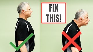 Fix Forward Head Posture 3 Easy Steps [upl. by Fidela]