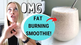 My Daily FAT BURNING SMOOTHIE That Uses FRUIT Intermittent Fasting Smoothie Recipe [upl. by Londoner268]