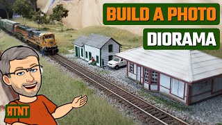 Build a Model Train Diorama [upl. by Felicidad]