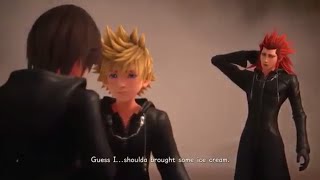 Kingdom Hearts 3 Roxas And Xion Big Return [upl. by Ydorb]