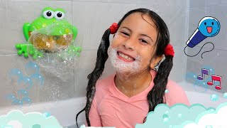 La canción del baño ♫ Canciones infantiles  Bath Song [upl. by Htebazileyram938]