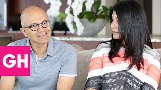 Satya Nadella and Anu Nadella Open Up About Their Family  GH [upl. by Lyn817]