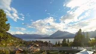 Lake Thunersee Time Lapse SWITZERLAND トゥーン湖 [upl. by Albertina]