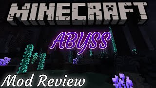 Minecraft The Abyss Chapter II  The New Dimension Full Mod Review [upl. by Cassondra]