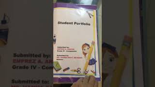 Student Portfolio [upl. by Ahcrop]