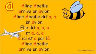 Aline Abeille  Phonétique Animée [upl. by Ahsied]