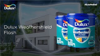 Dulux Weathershield Flash  The fastest way to perfect protection [upl. by Enirol276]