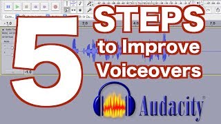 5 STEPS to Improve Your VOICEOVER in Audacity [upl. by Alvita151]