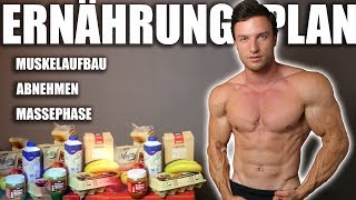 ERNÄHRUNG  So erreichst du deinen Traumkörper   Ernährungsplan und Supplements [upl. by Ilzel]